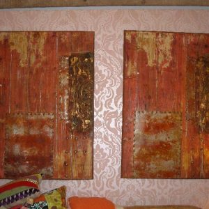 Bewerkte houten panelen