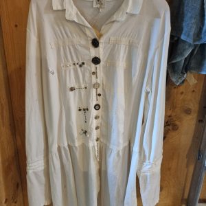 Arte Pura, Wit, Palmarola Blouse, Maat L, 50% katoen 45% viscose 5% elastane, Speciale prijs! (op voorraad) V1