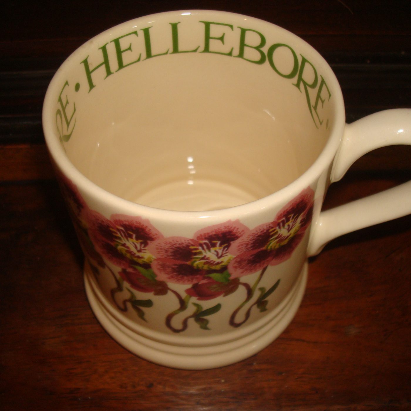 Emma Bridgewater, Hellebore 1/2 Pint Mug mok (op voorraad) M.M