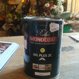 Rubio Monocoat, Aqua Oil plus 2c, voor binnen op uw meubelen of vloer, 1L (op voorraad) V1