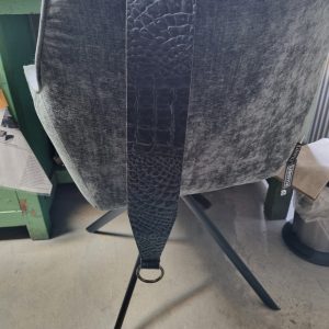 Toppoint , Embrasse croc zwart croco leer (op voorraad) v 1