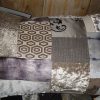 Zwart zilver kussen 40x60cm langwerpig, M.M. Metamorphosis, patchwork de achterkant grijs (op voorraad) V1 - Afbeelding 3