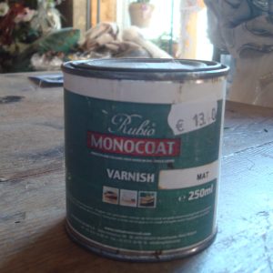 Rubio Monocoat, Varnish mat, voor binnen op uw meubelen of vloer, 0,1L (op voorraad) V1