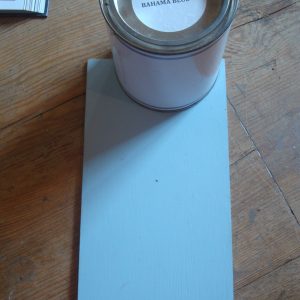 Verf natuurlijk, Bahama blue, Handig met 1 soort verf geschikt voor op hout, muur, kunststof, tegels en stof zonder primer afneembaar. (op voorraad) V1