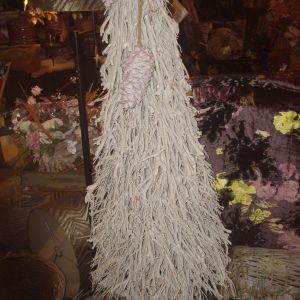 Wit hout, kerstboom decoratie ornament, takken, Hoog: 167cm doorsnede: 50 cm, standaard 26 cm x 45 cm (op voorraad) V1