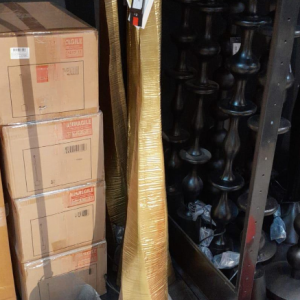 brons goud, 20 lengte x 18 breedte x 234 hoogte Vloerlamp / lamp, Diga Colmore, ALU Raw/newbronze, V0