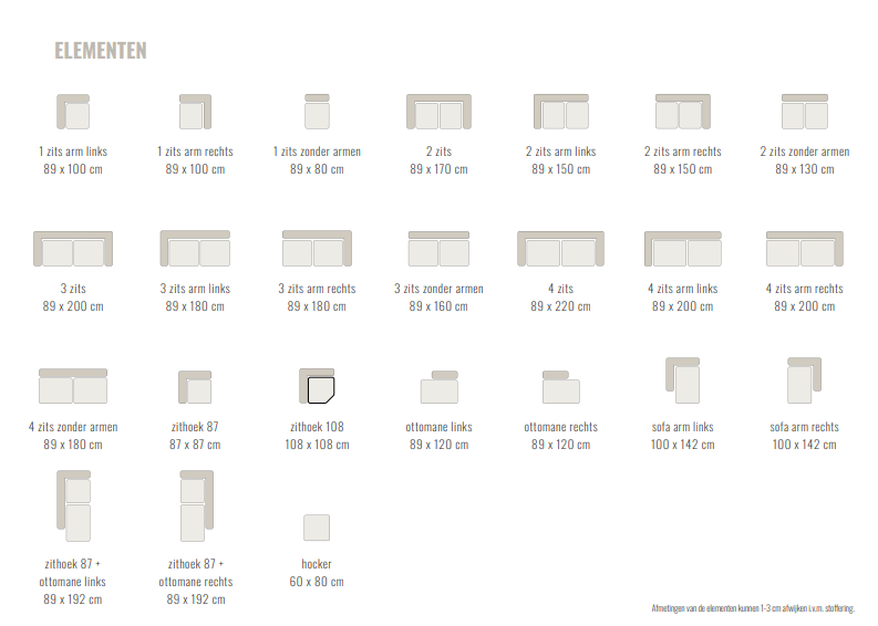Bruin, roze, boucle stof, stofnaam: Venga- Hazel, 3 elementen bank met vaste kussens, totale afmeting, links: 267cm, rechts: lengte: 207, model Fleur van Sevn, incl. 15% korting, V0 g - Afbeelding 5