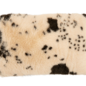 Beige bruin kussen zacht net een vachtje 40x60cm 100% polyester, By Boo, Pillow Cowy, achterkant gelijk aan voorkant, incl. binnen kussen ( op voorraad ) V6