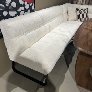 bruin brons koper, stof Be cotton - Copper (E), eetkamerbank, (BxDxH) 200cm, leverbaar in verschillende lengtes en kan ook als stoel worden besteld, van Sevn model Louise, incl 15% korting, Niet correcte foto! nog kleur aanpassen als hij binnen komt(op voorraad) V1