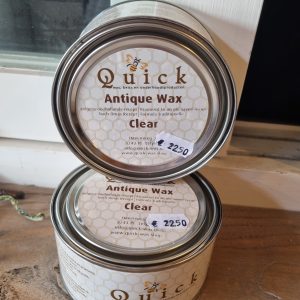 Verf natuurlijk, Clear, kleurloos, Antiek was/ Meubel was, verander u houten meubel of vloer met een thee doek in wrijven van kleur. 370ml (op voorraad) V2